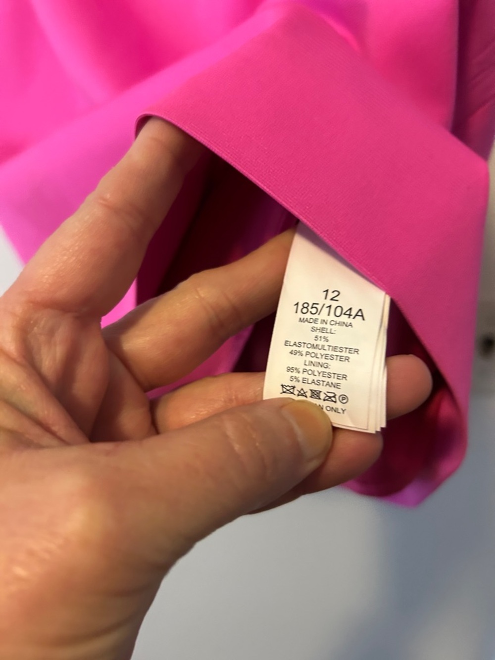 kate spade Hot Pink Bow-Detail Mini Dress, NWOT, Size 12, runs small in bust - Picture 12 of 16